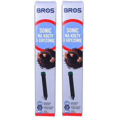 2X Odstraszacz Kretów Nornic Na Krety Sonic Bros 2X Odstraszacz Kretów Nornic Na Krety Sonic Bros