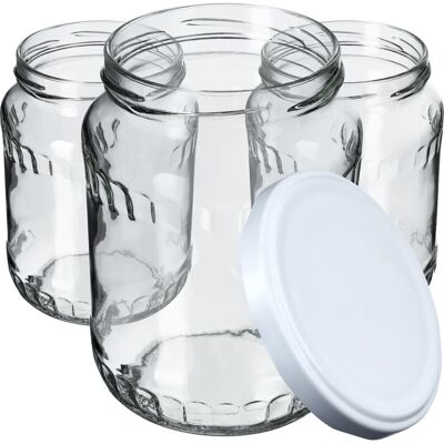 KADAX 60x Słoik Szklany 720ml Dżem Ogórki Zakrętka 82mm KADAX 60x Słoik Szklany 720ml Dżem Ogórki Zakrętka 82mm