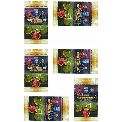 6x Saszetka FIFA 365 Adrenalyn XL 2025 Panini - karty piłkarskie do albumu 6x Saszetka FIFA 365 Adrenalyn XL 2025 Panini - karty piłkarskie do albumu