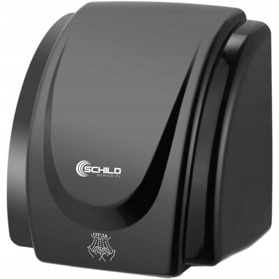 Dyson 810Black Schild suszarka do rąk 2100W czarna ABS Dyson 810Black Schild suszarka do rąk 2100W czarna ABS