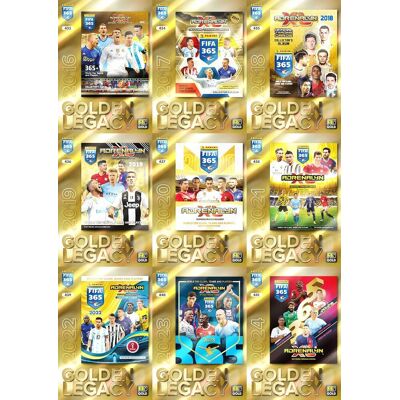 Panini 9 karty piłkarskie GOLDEN LEGACY komplet 2025 FIFA ZESTAW 433 - 441 SET Panini 9 karty piłkarskie GOLDEN LEGACY komplet 2025 FIFA ZESTAW 433 - 441 SET
