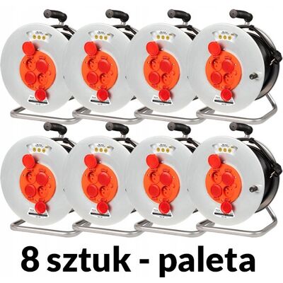 inna (Inny) 98-097# Przedłużacz sieciowy pr-61 4-gniazda z uziemieniem 50m bęben metalo inna (Inny) 98-097# Przedłużacz sieciowy pr-61 4-gniazda z uziemieniem 50m bęben metalo