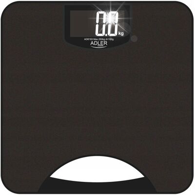 Adler AD 8193 black Waga łazienkowa - 250kg Adler AD 8193 black Waga łazienkowa - 250kg