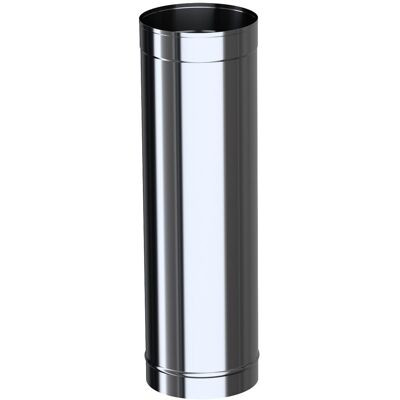 Kratki com Adam Ew Rura kominowa na ścianę - 200mm, 0,5m, Stal Kratki com Adam Ew Rura kominowa na ścianę - 200mm, 0,5m, Stal