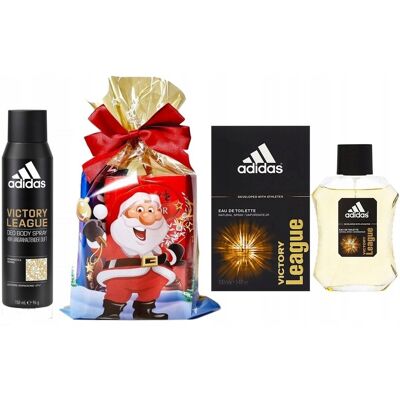 Adidas Zestaw Męski Victory League Prezentowy Woda Toaletowa + Antyperspira Adidas Zestaw Męski Victory League Prezentowy Woda Toaletowa + Antyperspira