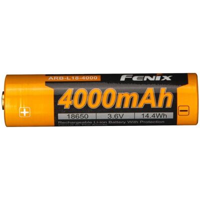 Bateria Fenix ARB-L18-4000 18650 - Odporna na wstrząsy, 4000mAh Bateria Fenix ARB-L18-4000 18650 - Odporna na wstrząsy, 4000mAh