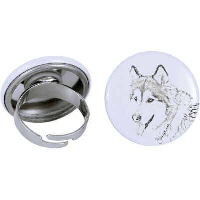 Alaskan Malamute - damska biżuteria z podobizną psa, produkt wykonany ręcznie, możliwość dodanie własnego zdjęcia, marka Art-Dog Alaskan Malamute - damska biżuteria z podobizną psa, produkt wykonany ręcznie, możliwość dodanie własnego zdjęcia, marka Art-Dog