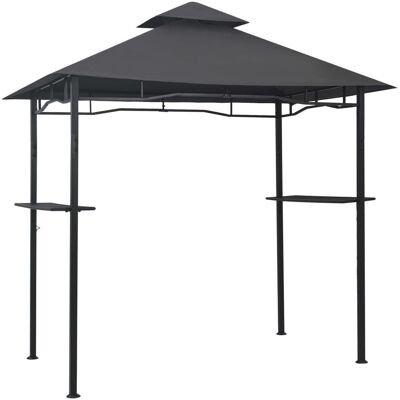 VMP Altanka nad grill, 240x150x255 cm, antracytowa, stal VMP Altanka nad grill, 240x150x255 cm, antracytowa, stal