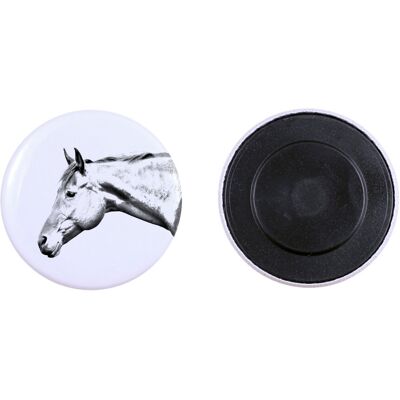 American Quarter Horse - magnes z koniem, wyjątkow odcisk konia marki Art-Dog American Quarter Horse - magnes z koniem, wyjątkow odcisk konia marki Art-Dog