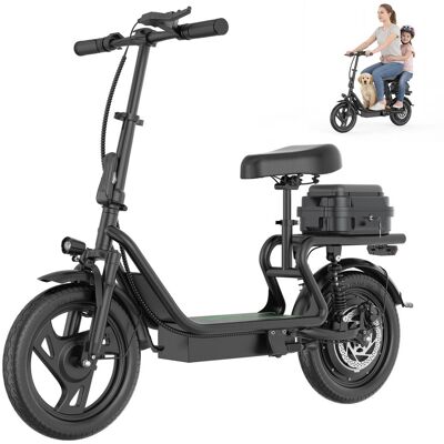 AOVOPRO ESBS PROXB Pojazd Elektryczny z Siedzeniem, 500W, 35km/h, 48V 22.5AH, do 60 km, 14', Składany, Sterowanie App AOVOPRO ESBS PROXB Pojazd Elektryczny z Siedzeniem, 500W, 35km/h, 48V 22.5AH, do 60 km, 14', Składany, Sterowanie App