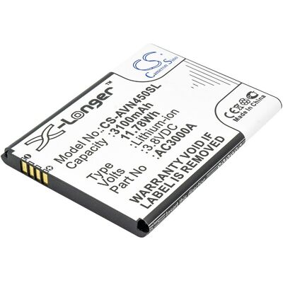 Archos 45 Neon / AC3000A 3100mAh 11.78Wh Li-Ion 3.8V (Cameron Sino) Archos 45 Neon / AC3000A 3100mAh 11.78Wh Li-Ion 3.8V (Cameron Sino)