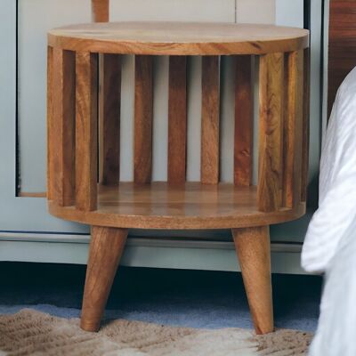 ABC Artisan Furniture Solid Wood Nightstand Ariella ABC Artisan Furniture Solid Wood Nightstand Ariella