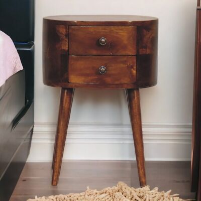 ABC Artisan Furniture Solid Wood Nightstand Mini ABC Artisan Furniture Solid Wood Nightstand Mini