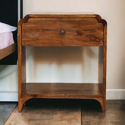 ABC Artisan Furniture Solid Wood Nightstand Newton ABC Artisan Furniture Solid Wood Nightstand Newton