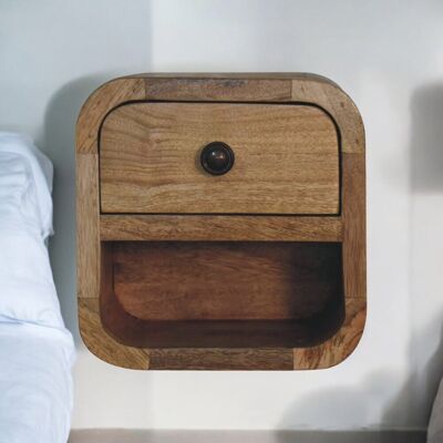 ABC Artisan Furniture Solid Wood Nightstand Petite ABC Artisan Furniture Solid Wood Nightstand Petite