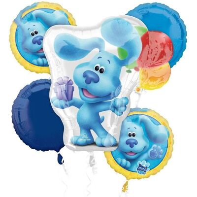 AMSCAN Balon foliowy 18' BOUQUET BLUE'S CLUES AMSCAN Balon foliowy 18' BOUQUET BLUE'S CLUES