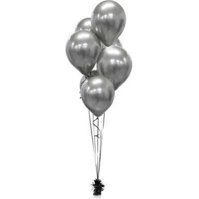 GODAN Balony Beauty&Charm,; platynowe grafitowe 12'/ 50 szt. GODAN Balony Beauty&Charm,; platynowe grafitowe 12'/ 50 szt.