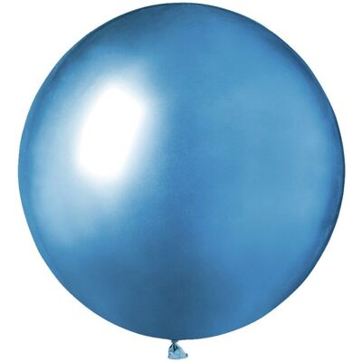Gemar Niebieski lateksowy balon - 48cm - Biodegradowalny - 22-24h Hel Gemar Niebieski lateksowy balon - 48cm - Biodegradowalny - 22-24h Hel