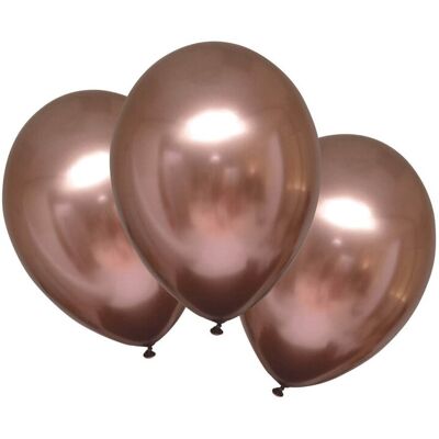 AMSCAN Balony lateksowe satynowe różowo-miedziane - 28 cm - 50 szt. AMSCAN Balony lateksowe satynowe różowo-miedziane - 28 cm - 50 szt.