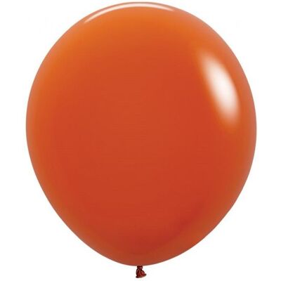GODAN Balony Sempertex 18', Ciemnopomarańczowe, 25 szt. GODAN Balony Sempertex 18', Ciemnopomarańczowe, 25 szt.