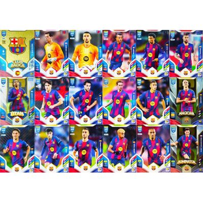 BARCELONA - FIFA 365 2026 PANINI - Zestaw 18 kart KOMPLET YAMAL LEWANDOWSKI BARCELONA - FIFA 365 2026 PANINI - Zestaw 18 kart KOMPLET YAMAL LEWANDOWSKI