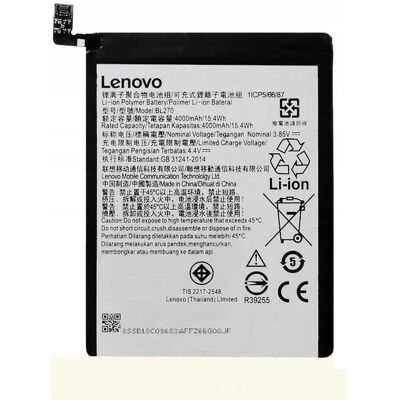 IBM Bateria Lenovo BL270 K6 NOTE K6 POWER 4000mAh IBM Bateria Lenovo BL270 K6 NOTE K6 POWER 4000mAh