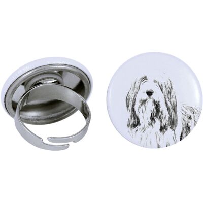 Bearded Collie, Highland Collie - damska biżuteria z podobizną psa, produkt wykonany ręcznie, możliwość dodanie własnego zdjęcia, marka Art-Dog Bearded Collie, Highland Collie - damska biżuteria z podobizną psa, produkt wykonany ręcznie, możliwość dodanie własnego zdjęcia, marka Art-Dog