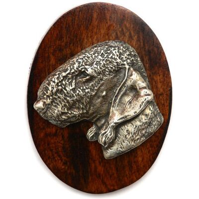 Art-Dog Bedlington Terrier Show Pin - Przycisk Art-Dog Bedlington Terrier Show Pin - Przycisk