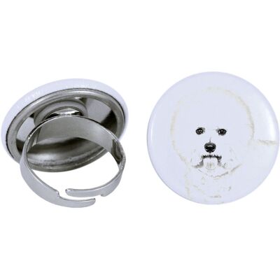 Bichon Frise, Tenerife Dog - damska biżuteria z podobizną psa, produkt wykonany ręcznie, możliwość dodanie własnego zdjęcia, marka Art-Dog Bichon Frise, Tenerife Dog - damska biżuteria z podobizną psa, produkt wykonany ręcznie, możliwość dodanie własnego zdjęcia, marka Art-Dog
