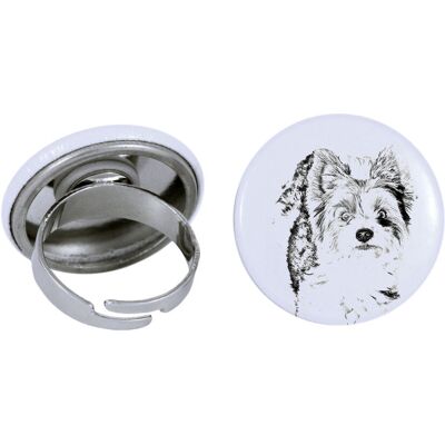 Biewer Yorkshire Terrier - damska biżuteria z podobizną psa, produkt wykonany ręcznie, możliwość dodanie własnego zdjęcia, marka Art-Dog Biewer Yorkshire Terrier - damska biżuteria z podobizną psa, produkt wykonany ręcznie, możliwość dodanie własnego zdjęcia, marka Art-Dog