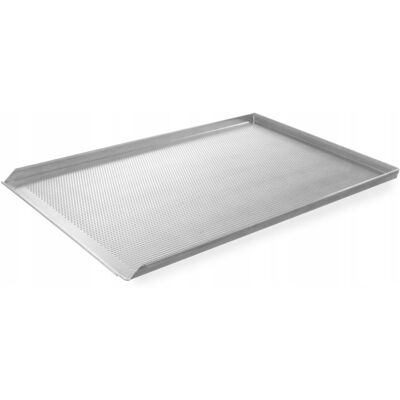 Blacha piekarnicza cukiernicza perforowana wypiekowa 60x40cm 3 ranty Hendi Blacha piekarnicza cukiernicza perforowana wypiekowa 60x40cm 3 ranty Hendi