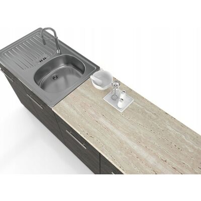 Concordia BLAT KUCHENNY PŁYTA LAMINOWANA TOP DO KUCHNI TRAWERTYN 60CM Concordia BLAT KUCHENNY PŁYTA LAMINOWANA TOP DO KUCHNI TRAWERTYN 60CM