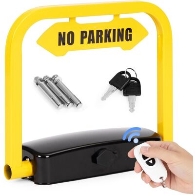 Inny producent Blokada parkingowa składana zapora 35 cm na klucz zdalnie sterowana system Inny producent Blokada parkingowa składana zapora 35 cm na klucz zdalnie sterowana system