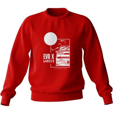Inny producent Bluza Mitsubishi Lancer Evo X czerwona-L Inny producent Bluza Mitsubishi Lancer Evo X czerwona-L