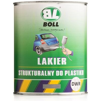 BOLL Lakier strukturalny do plastiku, 1000ml, szary BOLL Lakier strukturalny do plastiku, 1000ml, szary
