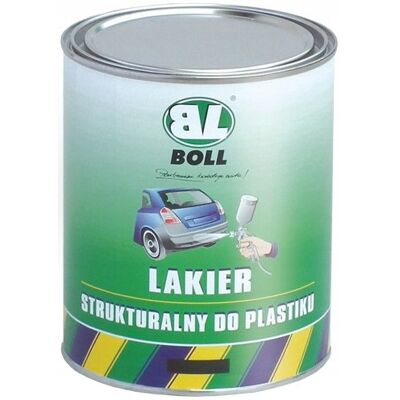 Boll - Lakier Strukturalny Do Plastiku Czarny 1L Boll - Lakier Strukturalny Do Plastiku Czarny 1L