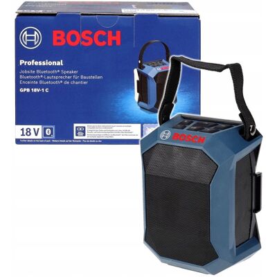 Bosch GŁOŚNIK BLUETOOTH GPB18V-1C 06014A7000 Bosch GŁOŚNIK BLUETOOTH GPB18V-1C 06014A7000