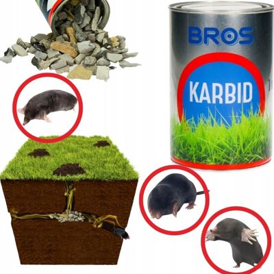 BROS KARBID NA KRETY 1KG SKUTECZNY ŚRODEK DO TUNELI OGROD DZIAŁKA BROS KARBID NA KRETY 1KG SKUTECZNY ŚRODEK DO TUNELI OGROD DZIAŁKA