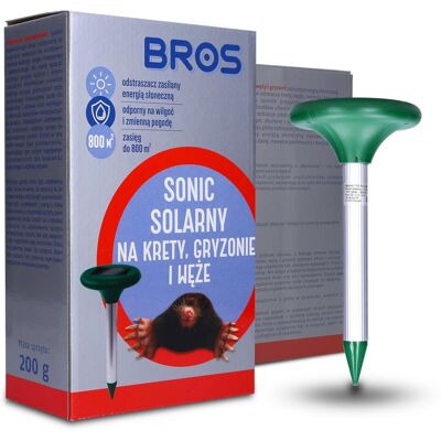 BROS ODSTRASZACZ SOLARNY NA KRETY NORNICE SILNY BROS ODSTRASZACZ SOLARNY NA KRETY NORNICE SILNY
