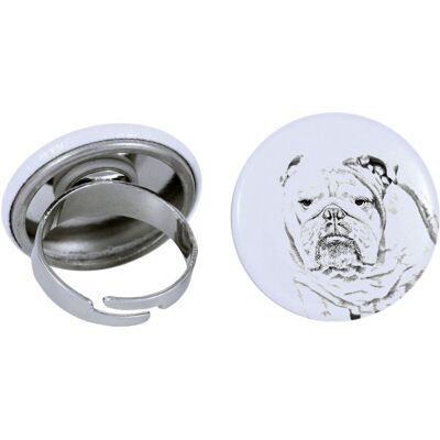 Buldog angielski, Bulldog - damska biżuteria z podobizną psa, produkt wykonany ręcznie, możliwość dodanie własnego zdjęcia, marka Art-Dog Buldog angielski, Bulldog - damska biżuteria z podobizną psa, produkt wykonany ręcznie, możliwość dodanie własnego zdjęcia, marka Art-Dog