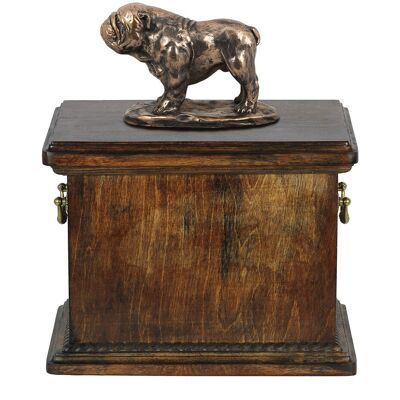 Bulldog – Pamiątka Po Zwierzaku, Ze Statuetką, Marka Art-Dog Bulldog – Pamiątka Po Zwierzaku, Ze Statuetką, Marka Art-Dog