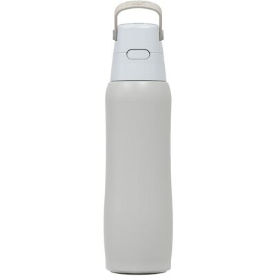 Butelka Filtrująca Dafi Stalowa SOLID Steel Perłowa 800 ml Wielorazowa Butelka Filtrująca Dafi Stalowa SOLID Steel Perłowa 800 ml Wielorazowa