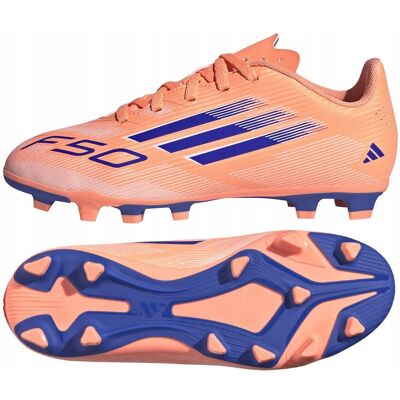 Buty adidas F50 Club Jr FG/MG JI0027 pomarańczowy 38 2/3 Buty adidas F50 Club Jr FG/MG JI0027 pomarańczowy 38 2/3