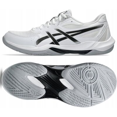 Buty Asics GEL-ROCKET 12 1071A116 101 41 1/2 biały Buty Asics GEL-ROCKET 12 1071A116 101 41 1/2 biały