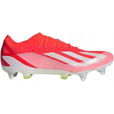Buty piłkarskie adidas X Crazyfast Elite na miękką nawierzchnię - Czerwony/Biały/Żółty Buty piłkarskie adidas X Crazyfast Elite na miękką nawierzchnię - Czerwony/Biały/Żółty