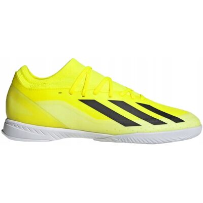 Buty do piłki nożnej na halogeny Adidas X Crazyfast League - Żółty Buty do piłki nożnej na halogeny Adidas X Crazyfast League - Żółty