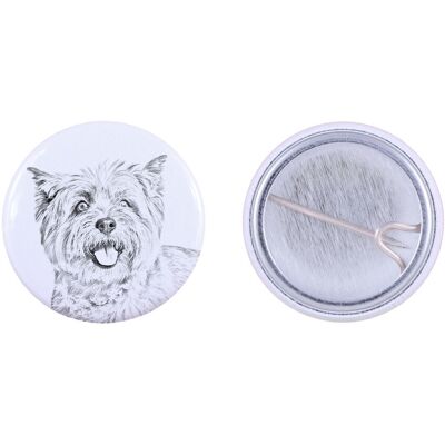 Cairn Terrier - przypinka z twoim psem, dodaj własne foto, marka Art-Dog Cairn Terrier - przypinka z twoim psem, dodaj własne foto, marka Art-Dog