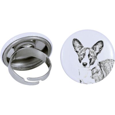 Cardigan Welsh Corgi - damska biżuteria z podobizną psa, produkt wykonany ręcznie, możliwość dodanie własnego zdjęcia, marka Art-Dog Cardigan Welsh Corgi - damska biżuteria z podobizną psa, produkt wykonany ręcznie, możliwość dodanie własnego zdjęcia, marka Art-Dog