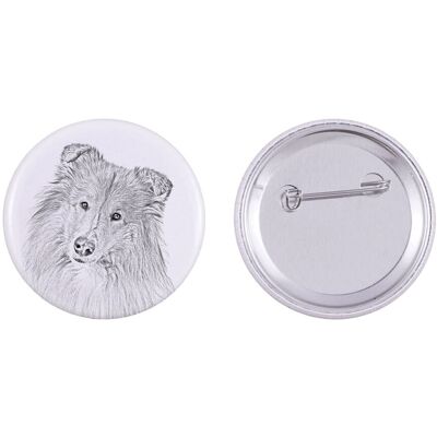 Chihuahua krótkowłosy - przypinka z twoim psem, dodaj własne foto, marka Art-Dog Chihuahua krótkowłosy - przypinka z twoim psem, dodaj własne foto, marka Art-Dog