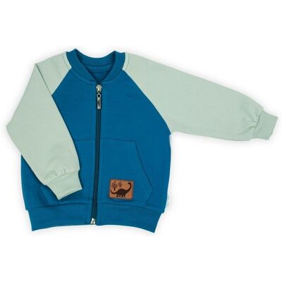 Chłopięca bluza dresowa niebieska Nicol,r.56 Chłopięca bluza dresowa niebieska Nicol,r.56